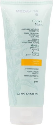 Маска для волос Medavita Choice Mask Gold