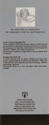 Körperöl Alqvimia Healthy Feet