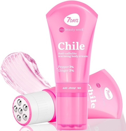 Warming Body Cream 7 Days Active 7Days Strong Anti-Cellulite Cream