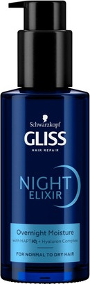 Leave-In Treatment Schwarzkopf Gliss Night Elixir Moisture