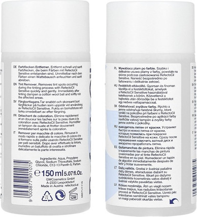 Refectocil Sensitive Augenbrauen- und Wimpernfarbenentferner