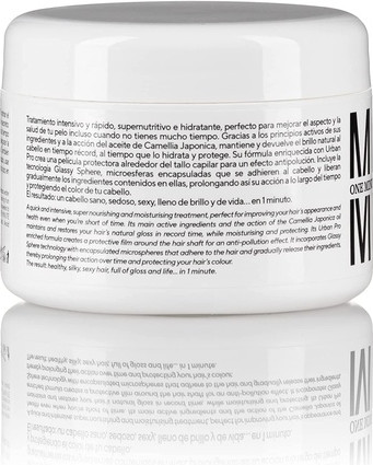 Hair Mask Moncho Moreno One Minute Wonder Intensive