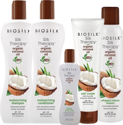 Leave-In Treatment BioSilk Silk Therapy with Natural Coconut Oil