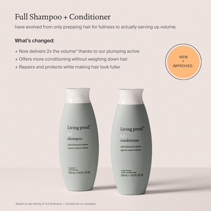Shampoo and Conditioner Full Haircare Living Proof