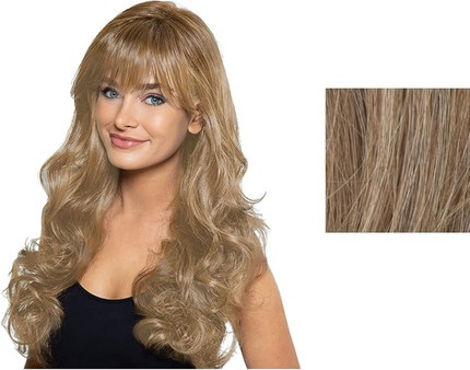 Wig Hairdo Length & Volume XL Light Blonde Wig with Brown Root