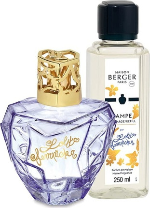 Fragrance Lamp Lampe Berger Lolita Lempicka Parme X3 Gift Set