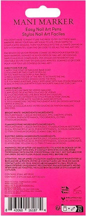 Nail Set Nails Inc Neon Mani Marker Trio Pack
