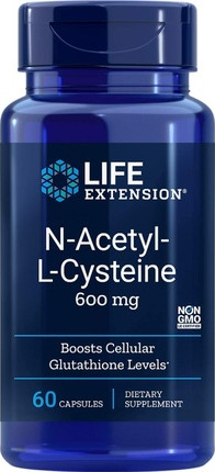 Vegetarian Capsules Life Extension N-Acetyl L-Cysteine
