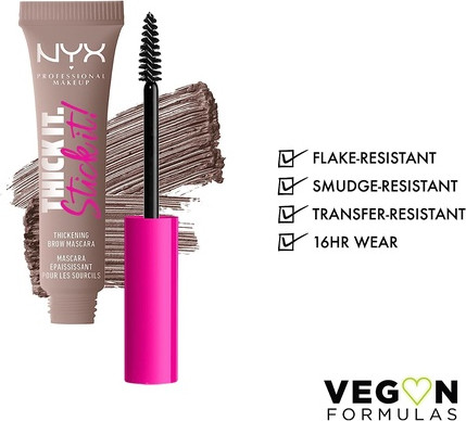 Eyebrow Gel NYX Professional Makeup Thick It Stick It