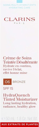 Tinted Day Cream by Clarins Multi-Hydrating Tinted Care Cream N°06