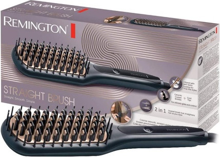 Flat Iron and Hair Brush Remington