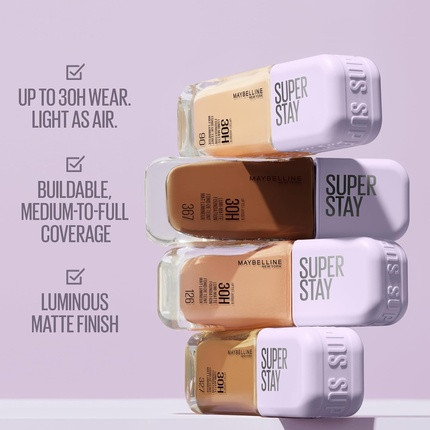 Foundation Maybelline Super Stay Bis zu 30h Lumi-Matte Foundation