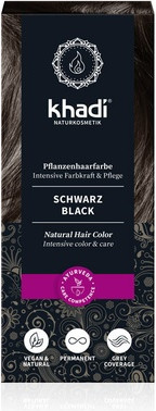 Khadi Kräuterhaarfarbe Schwarz