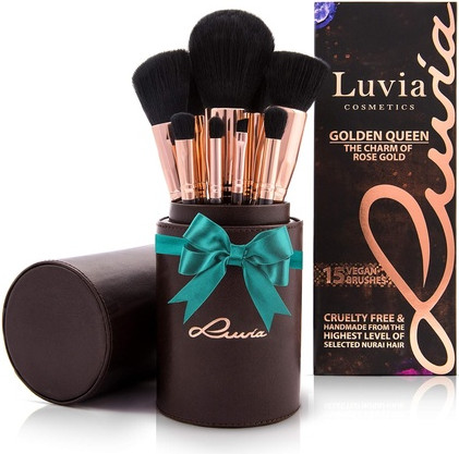 Brush Set Luvia Golden Queen