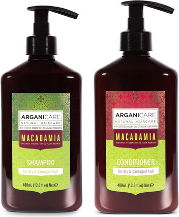 Haarpflege-Sets Arganicare ArganiCARE Haarpflege-Kit 2-teiliges Set Reparatur-Routine