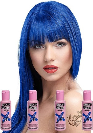 Semi-permanente Haarfarbe Crazy Color Sky Blue