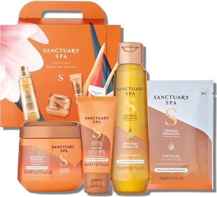 Body Care Sets Sanctuary Signature Natural Oils Selection Gift Set