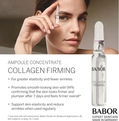 Collagen Serum Concentrate Babor Collagen Firming Ampoule Concentrate Collagen Skincare Capsule