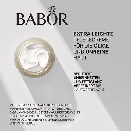 Creme Babor SKINOVAGE Purifying Cream für unreine Haut
