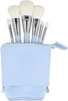 Pinselset Ilu Basic Set 6 Make-up-Pinsel mit blauer Tasche