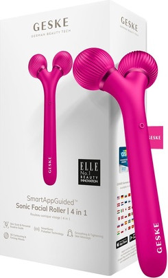 Geske Smartappguidedtm Sonic Facial Roller 4-in-1-Gerät für das Gesicht