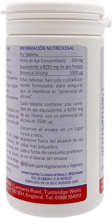 Lamberts Garlic 8250mg 60 Tablets