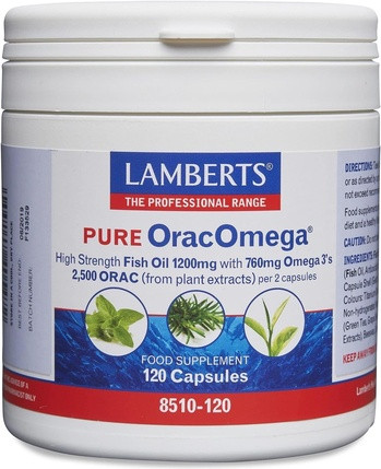 Lamberts Pure 120 Capsules Lamb Oracomega
