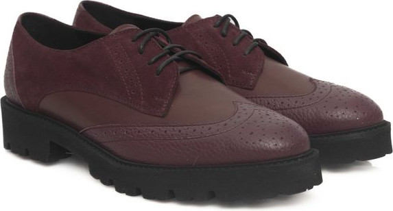 CERRUTI 1881 Burgundy Cowhide Women Loafer