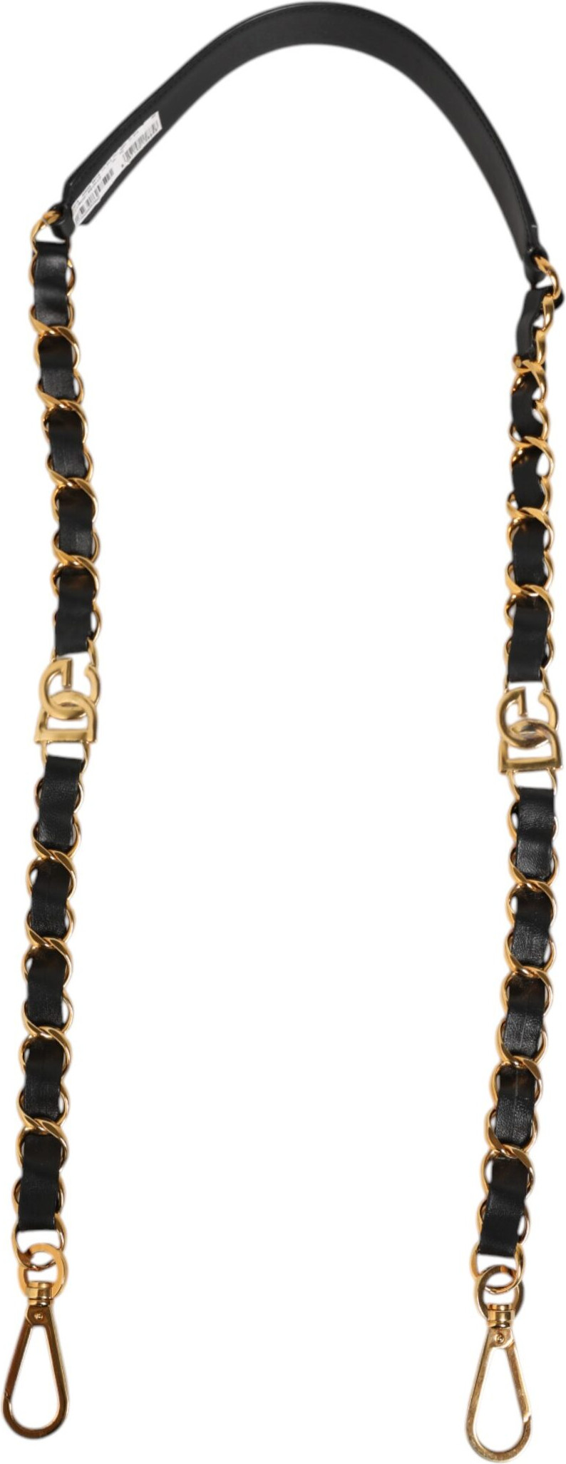 Shoulder Strap Dolce & Gabbana Black Leather