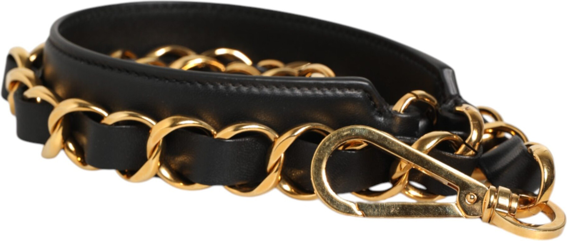 Shoulder Strap Dolce & Gabbana Black Leather