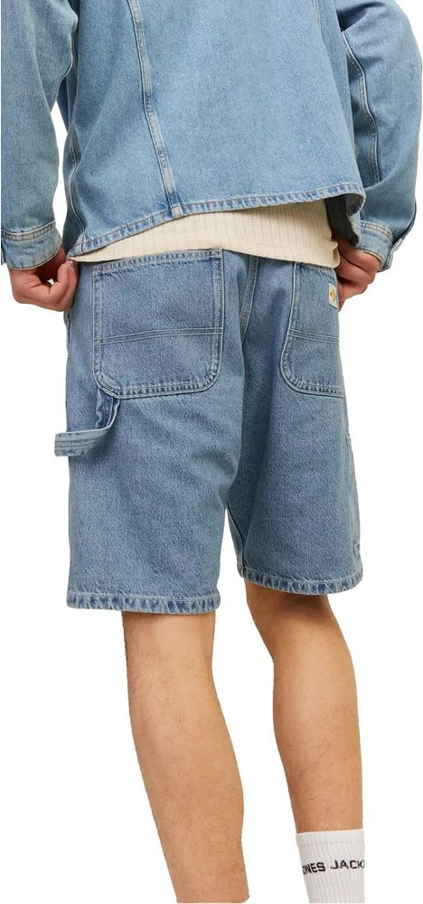 Light Blue Cotton Bermuda Shorts by Jack & Jones