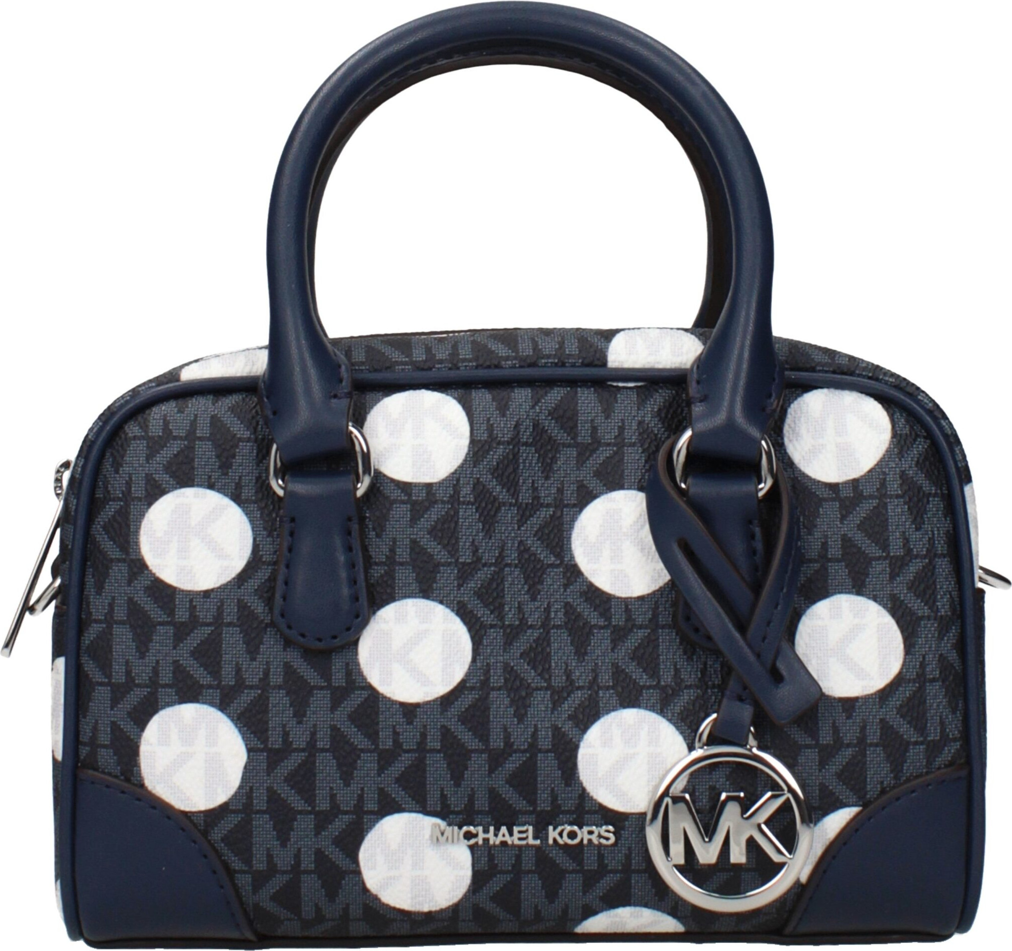 Blue Fabric Handbag Michael Kors