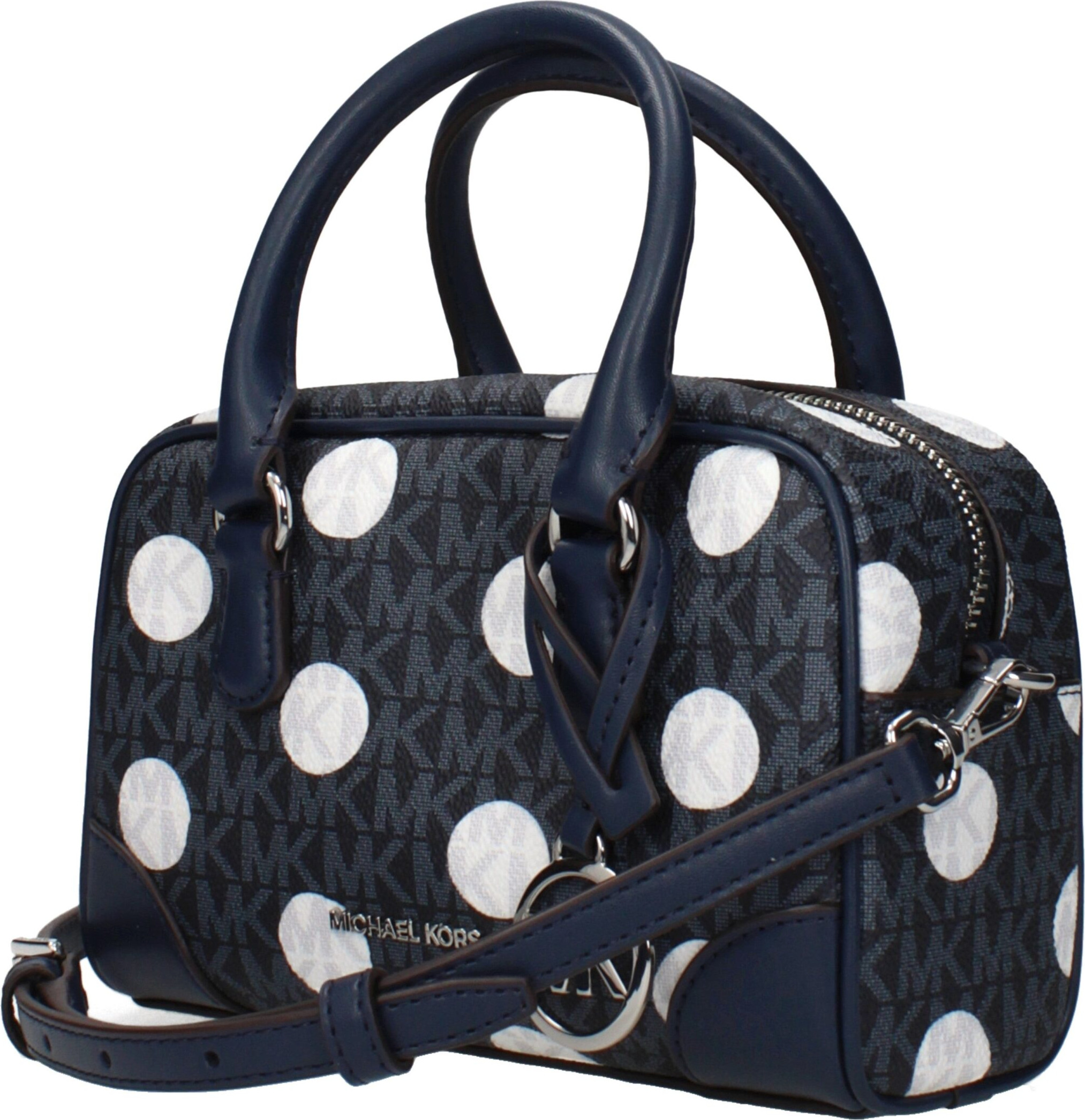 Blue Fabric Handbag Michael Kors