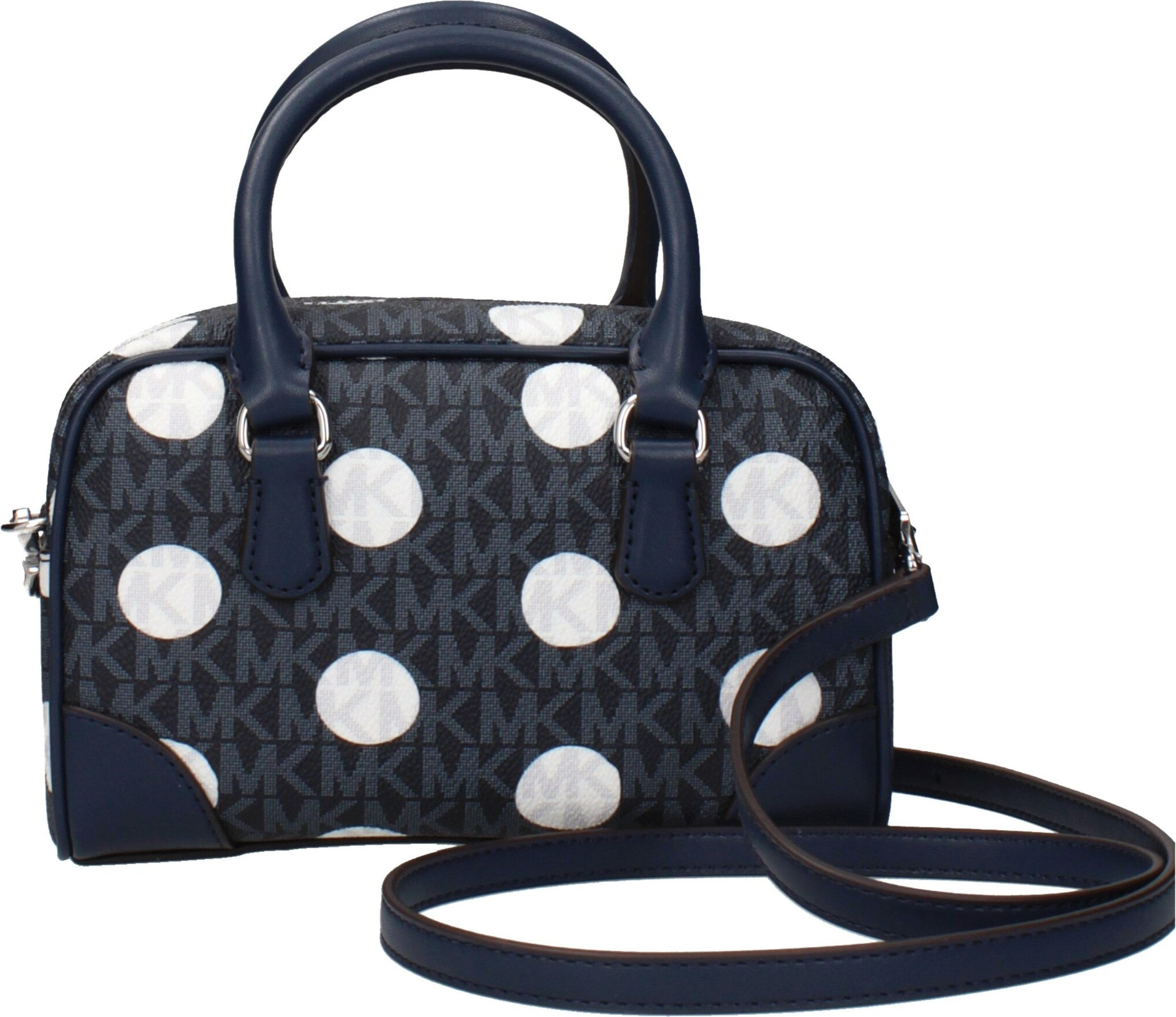 Blue Fabric Handbag Michael Kors