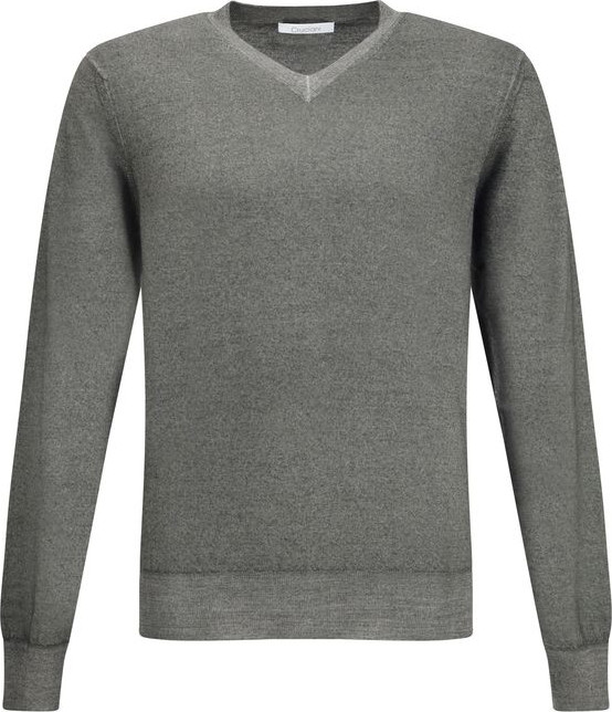 Cruciani Gray Cashmere Sweater