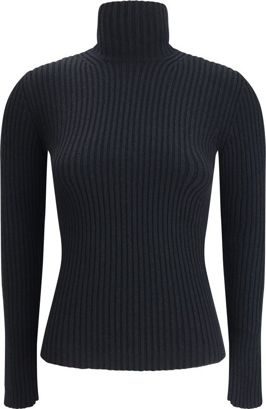 Футболка с длинным рукавом из шерсти Max Mara