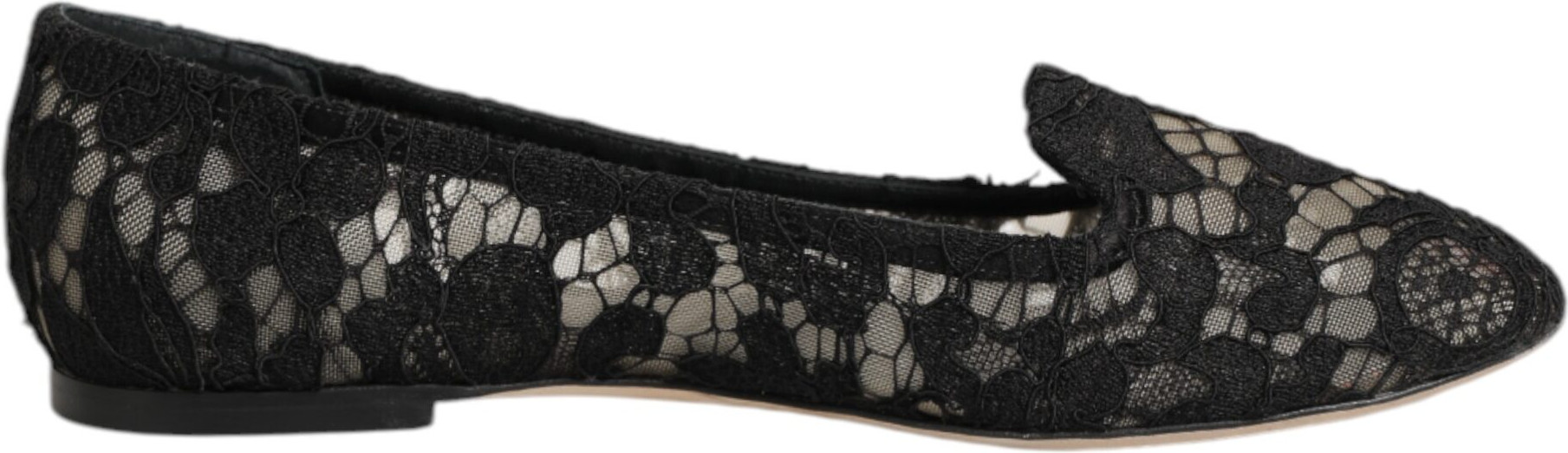 Черные туфли-лодочки Taormina Lace Dolce & Gabbana
