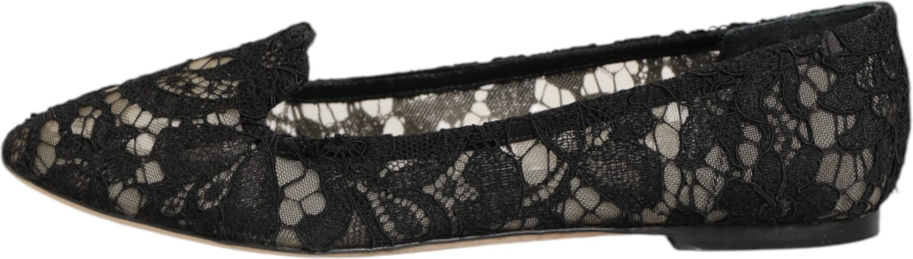Черные туфли-лодочки Taormina Lace Dolce & Gabbana