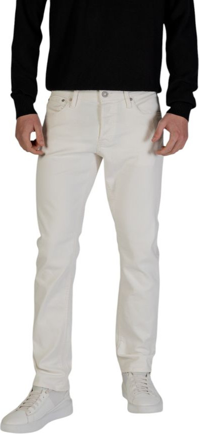White Cotton Skinny Jeans