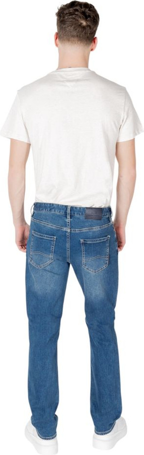 Синие узкие джинсы Armani Exchange из хлопка