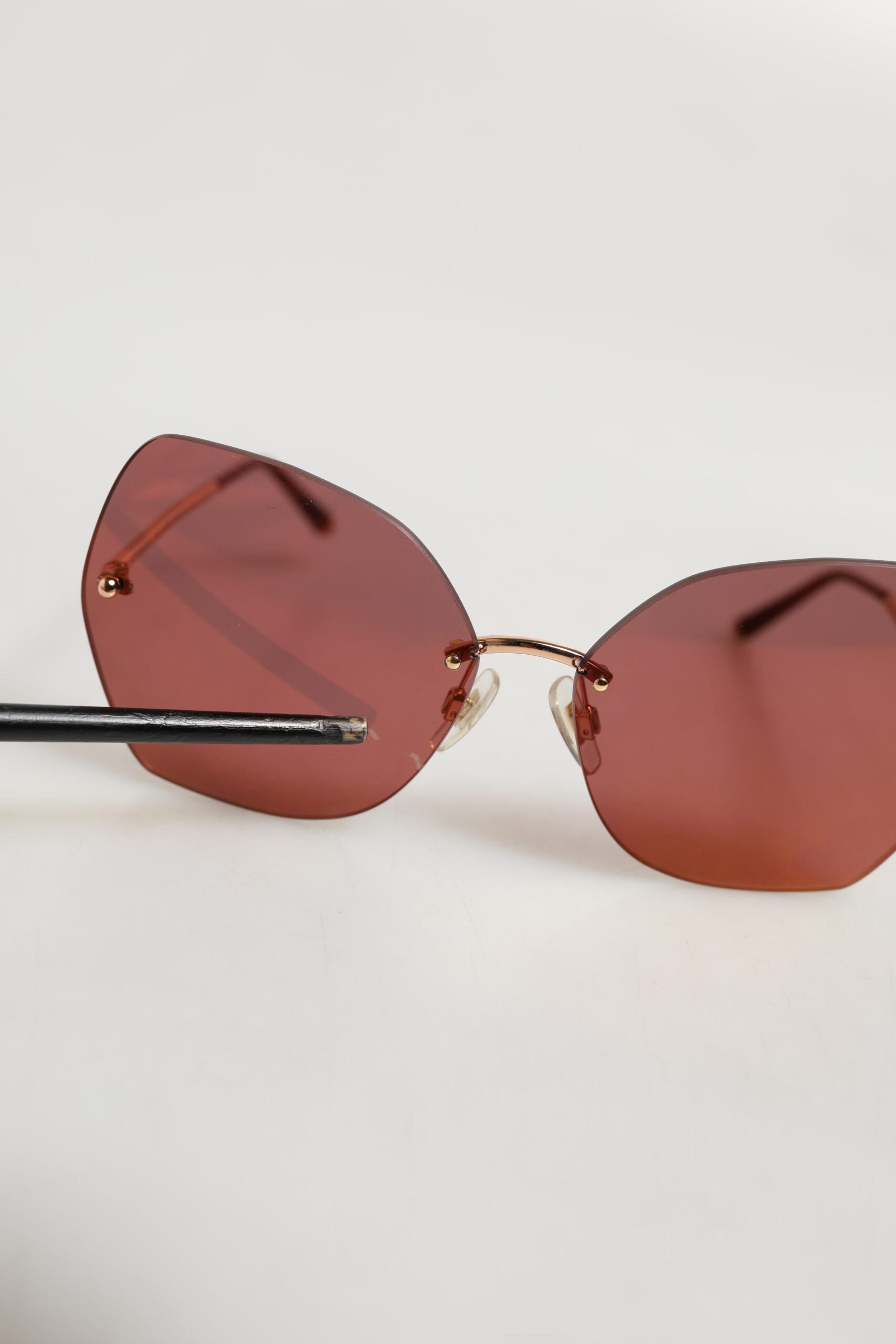 Dolce & Gabbana Lucia Metal Cat Eye Sunglasses
