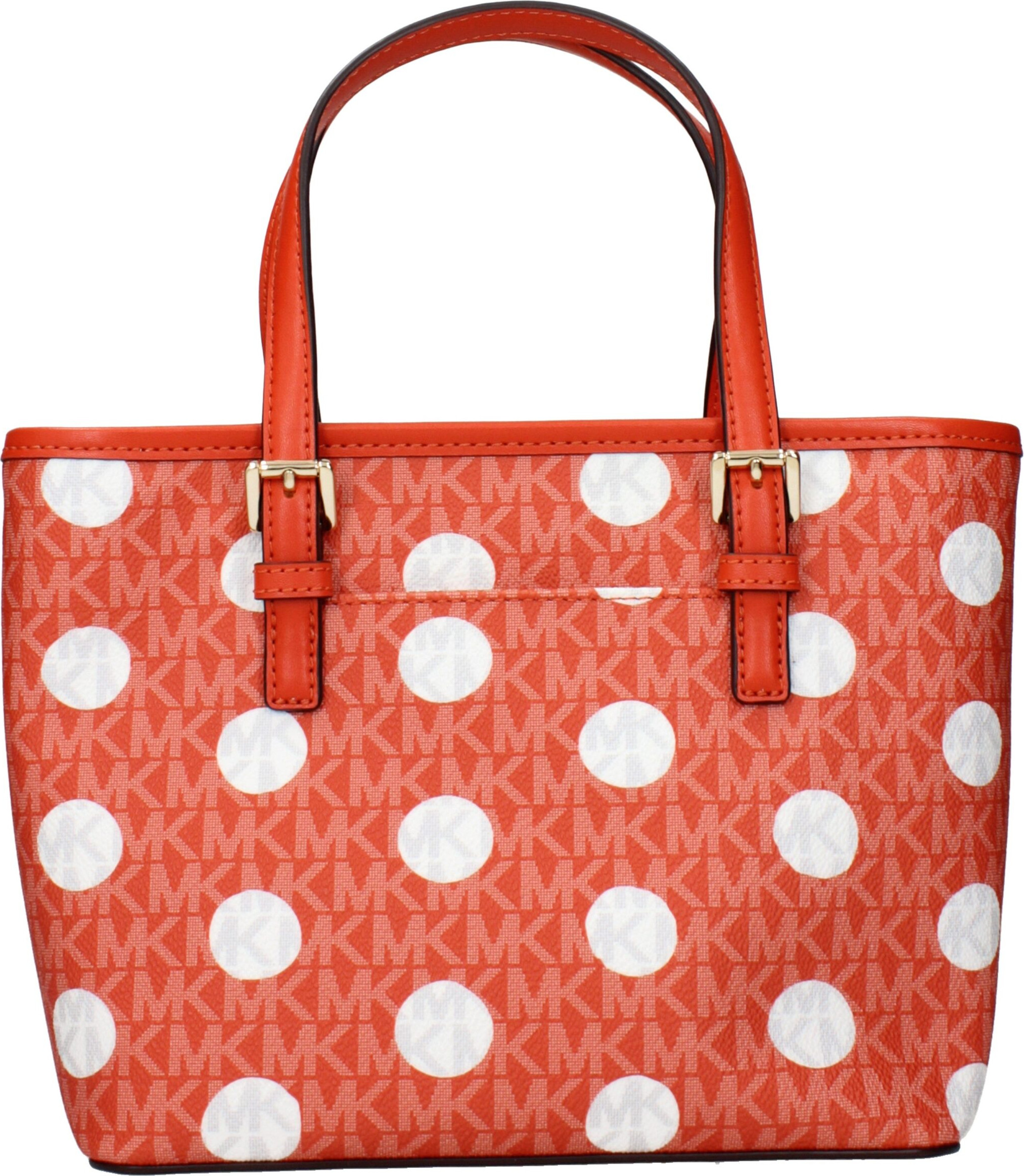 Orange Fabric Backpack Michael Kors