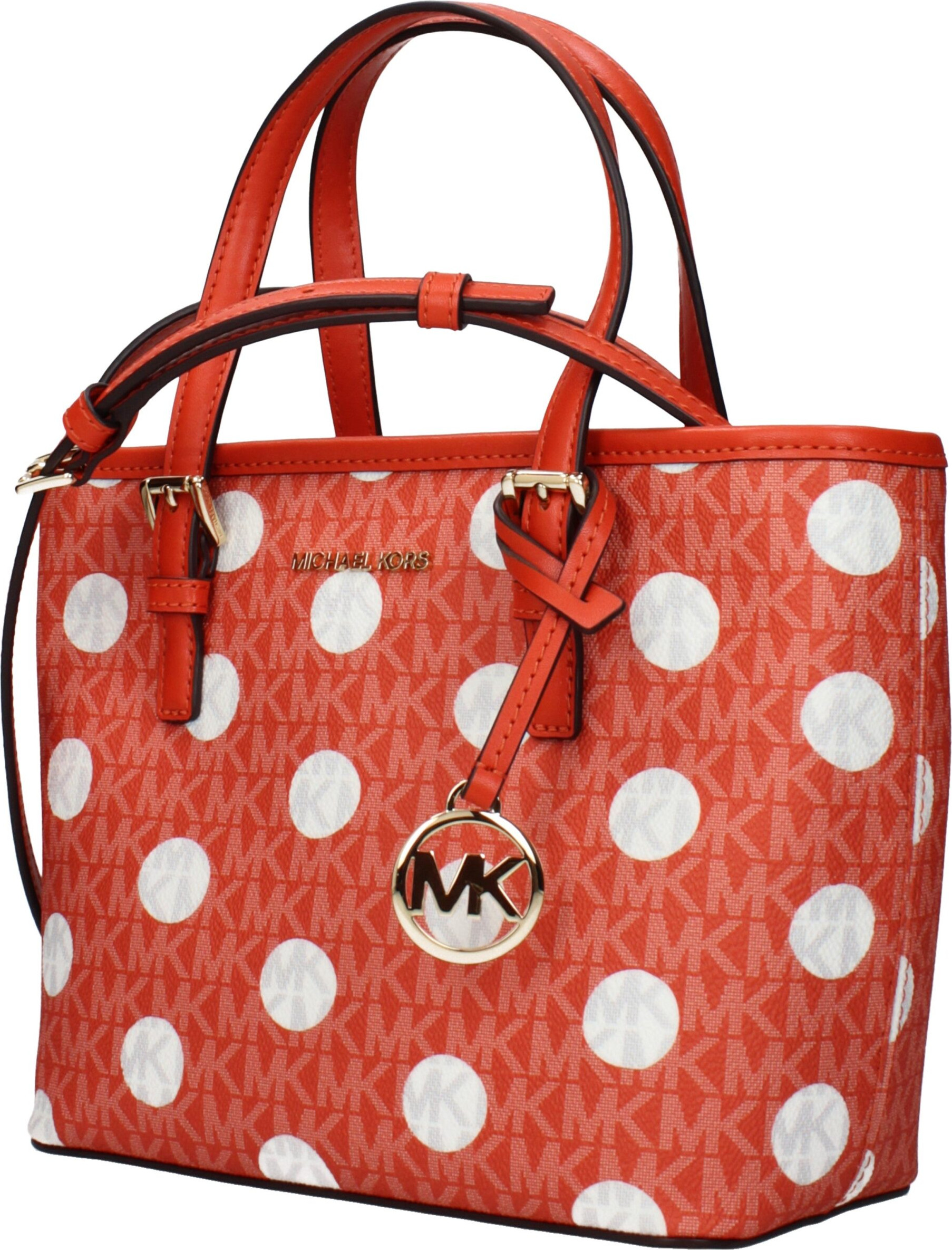 Orange Fabric Backpack Michael Kors