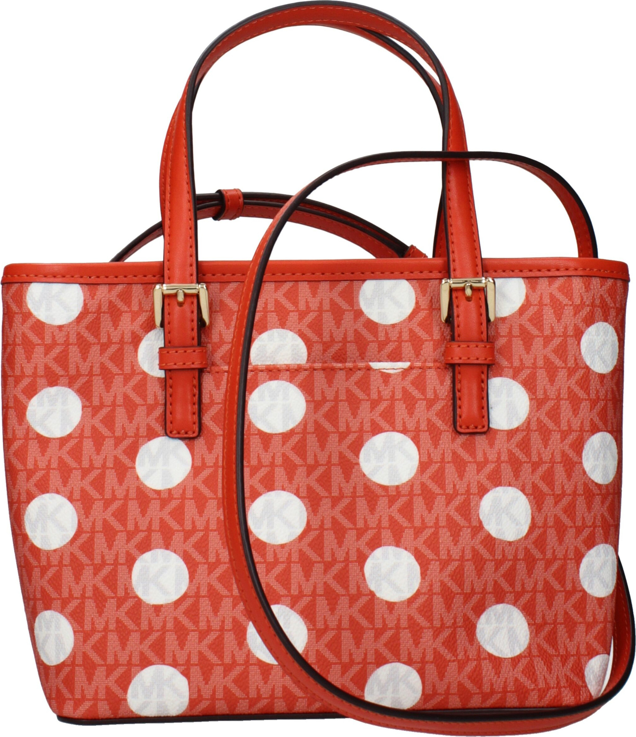 Orange Fabric Backpack Michael Kors