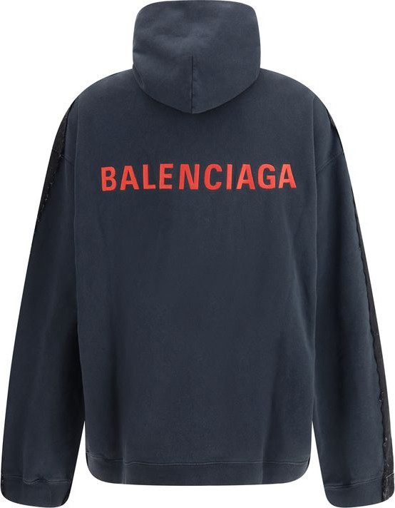 Jacket Balenciaga Black Cotton Denim
