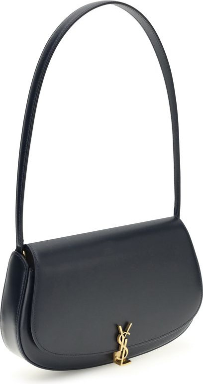 Blue Calf Leather Bos Taurus Shoulder Bag