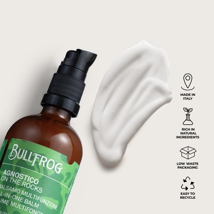 Multifunctional Balm Bullfrog Agnostico On The Rocks for Beard and Hair