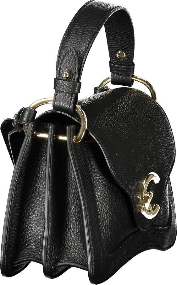 Qora charm sumka Coccinelle