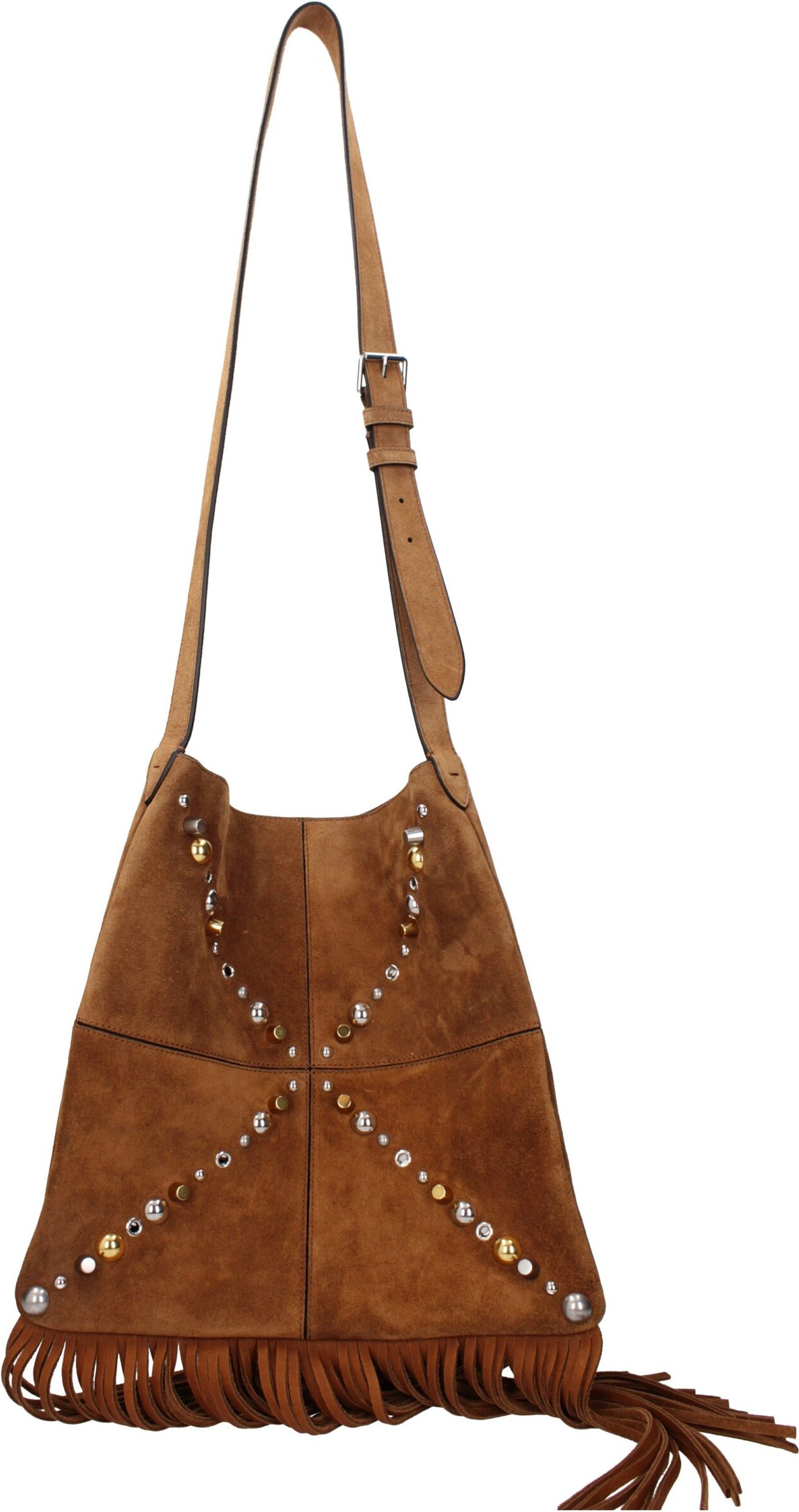 Valentino Garavani Brown Leather Crossbody Bag