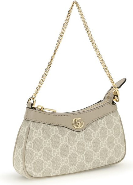 White Calf Leather Bos Taurus Shoulder Bag